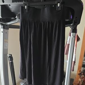 Lane Bryant Black Midi A-Line Skirt for Work